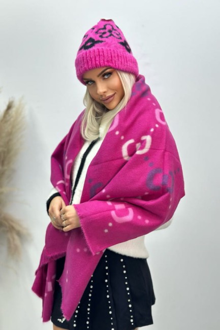 Duży, luksusowy szal GALAPAGOS