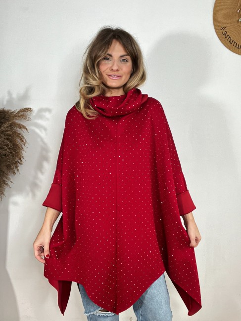 Tunika sukienka plus size SERENA czerwona