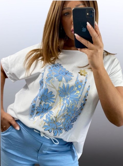 Bawełniana bluzka plus size BAWEŃKA