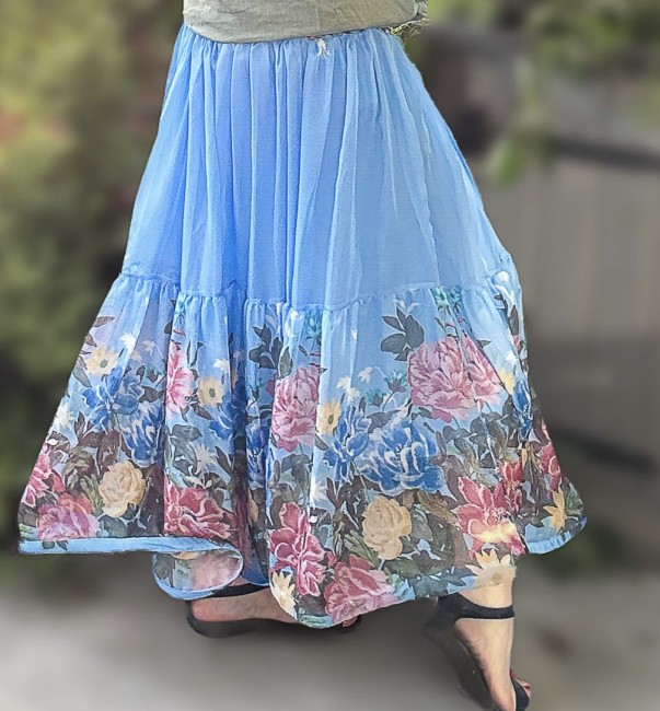 Zwiewna spódnica TANIEC KWIATÓW