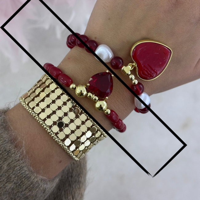 Bransoletka premium SERCE MOCY