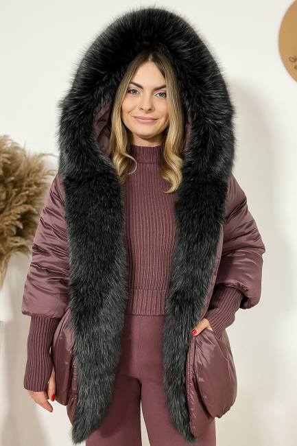 Luksusowa kurtka plus size  PREMIUM CELESTE 