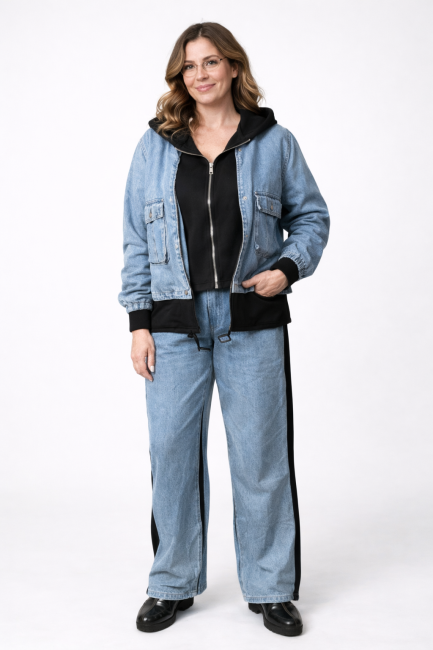 Komplet  dresowy plus size  DeniManiak