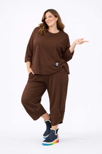 Bawełniany dres plus size