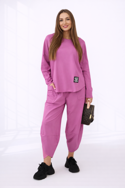 Bawełniany dres plus size