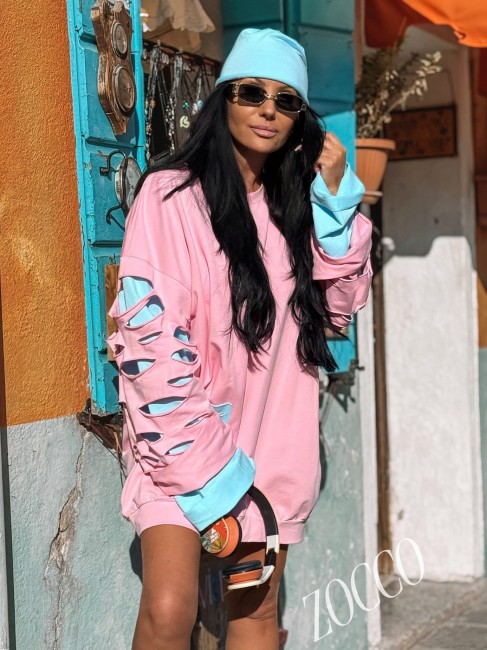 Bawełniana bluza plus size ZOCCO LUZARA 