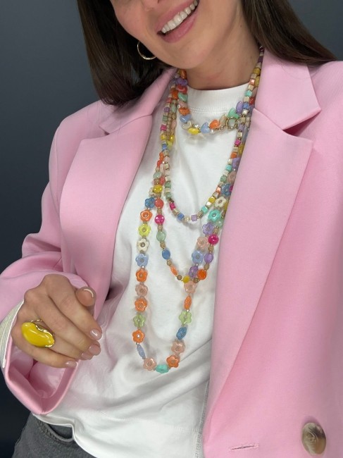 Naszyjnik z duszą - jak z pracowni artystki pastelowy