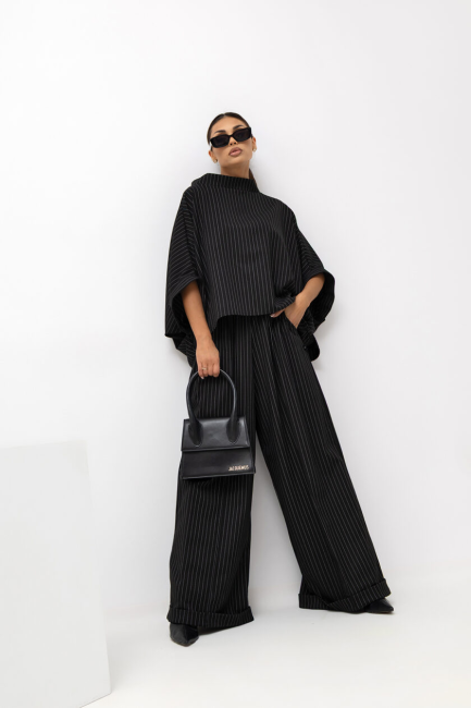 Komplet plus size STRIPED PATTERN od Miss City Official