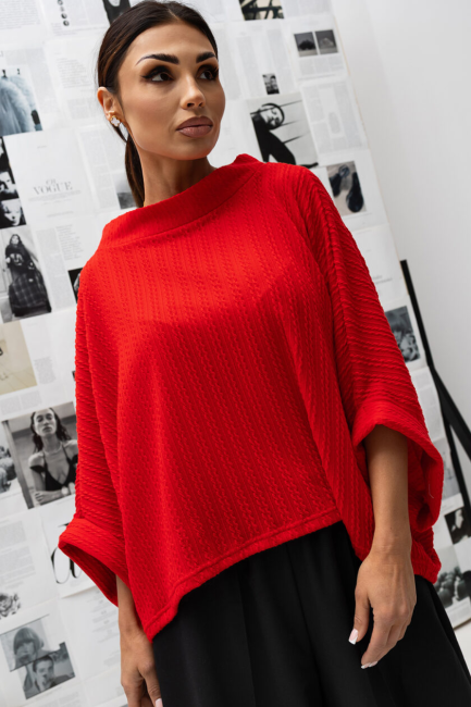 Sweterek kimono SPLOT plus size od Miss City Official 