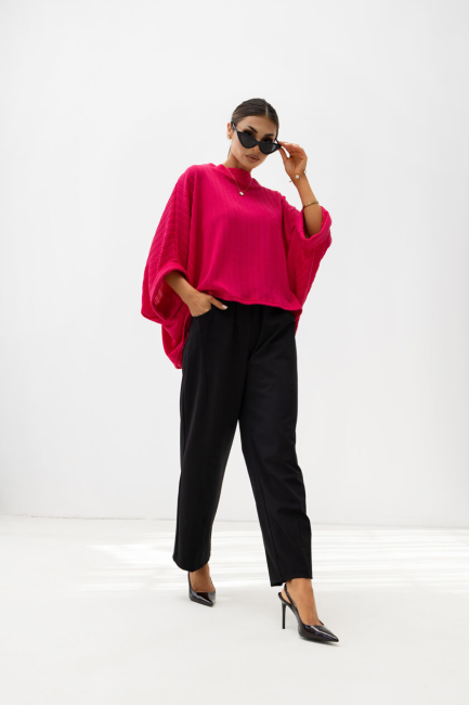 Sweterek kimono SPLOT plus size od Miss City Official 