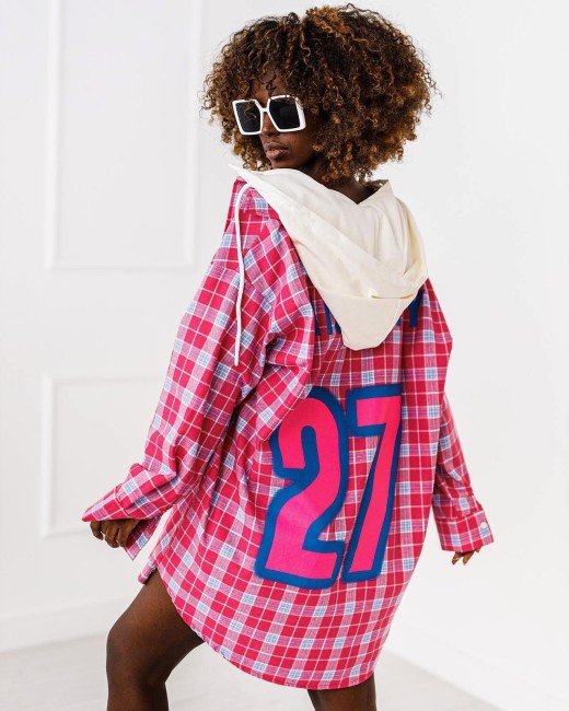 Koszula narzutka plus size 27 od Miss City