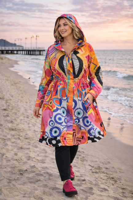 Kurtka witarówka plus size DESILOCA  