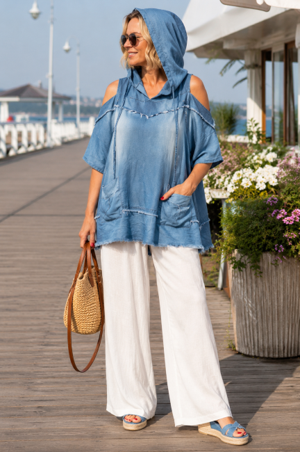 Tunika plus size oversize DENIMOWA