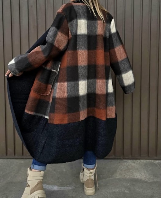 Płaszczyk narzutka plus size ArtBella 