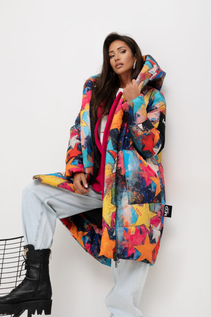 STARS - pikowana kurtka oversize od MISS CITY OFFICIAL