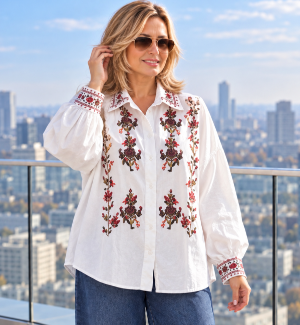 LIVIA - koszula plus size /oversize 